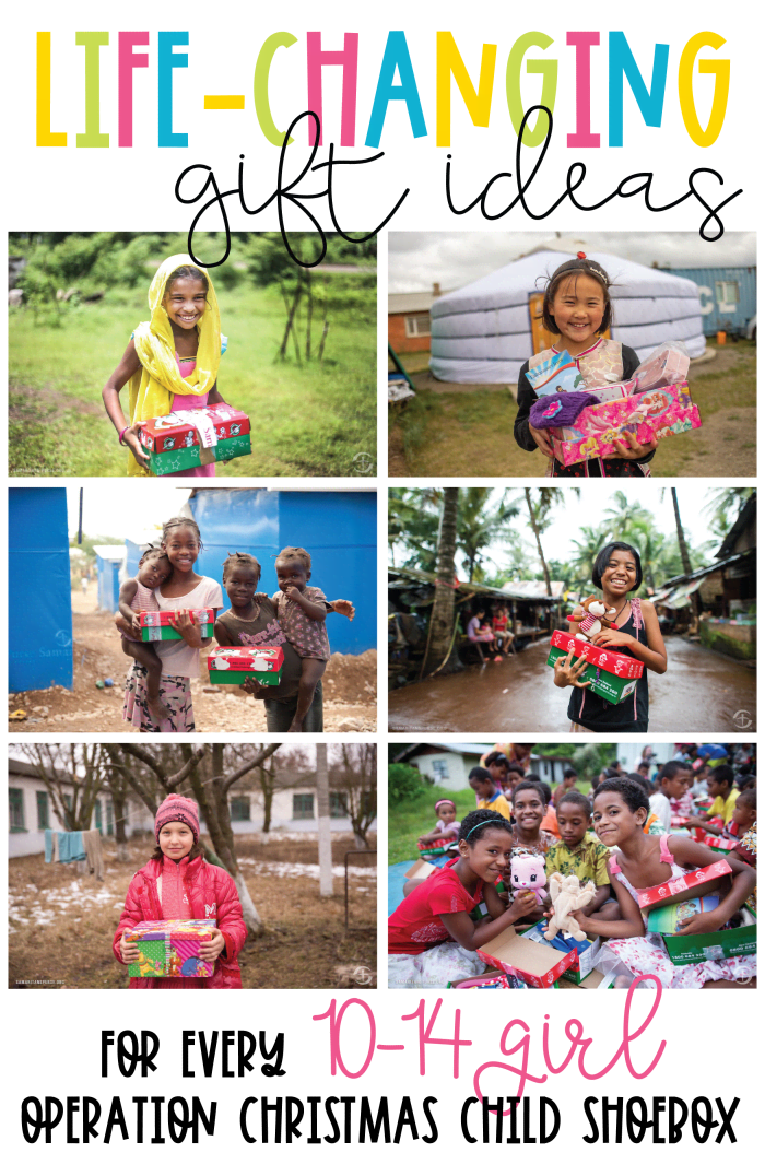 Operation Christmas Child Shoebox Ideas for a 10-14 Girl