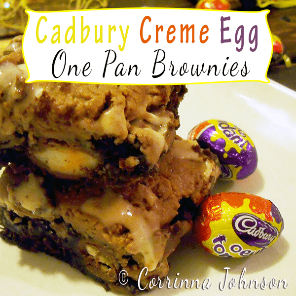 If you thought brownies couldn't get any better, wait until you try one with Cadbury Creme Eggs baked right in!