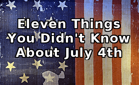Enjoy this Independence Day trivia before the fireworks start!