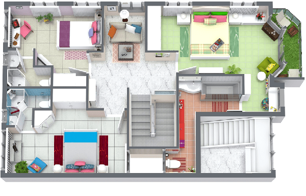 Professional designers and students who study interior design must master the use of design software programs. Providing 2D and 3D drawings are part of the services of an interior designer.