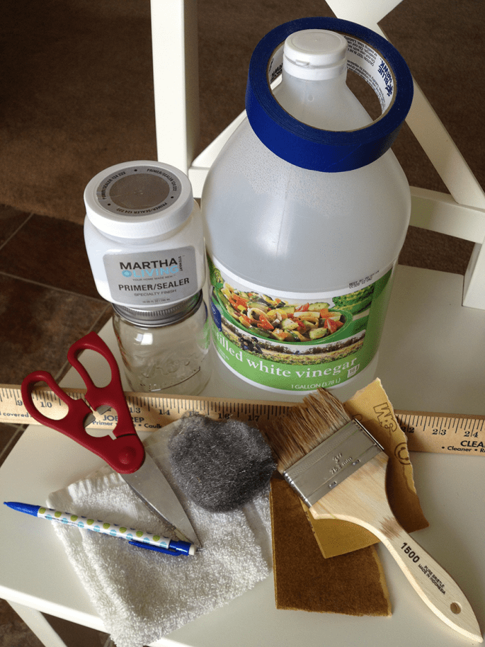 DIY Decorating Staining Wood Furniture With Vinegar Dengarden