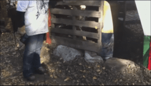 Every shed should be set upon a firm foundation. I have many large rocks that I have gathered and positioned in the earth around the perimeter of my shed to form a solid base under the walls.