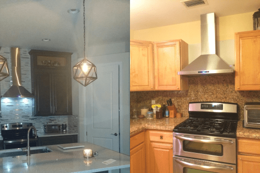 A quick view of what you can expect. The one on the left includes an extension chimney bought from the Akdy website.