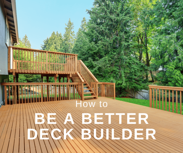 This article will break down how to become a better deck builder, so that you can construct the exact kind of deck you want for your home.