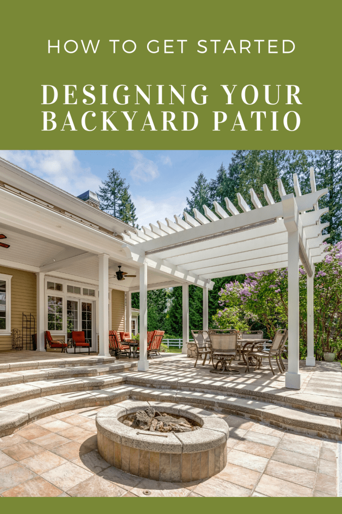 This guide will provide you with all the basic information you need to get started designing your backyard patio.
