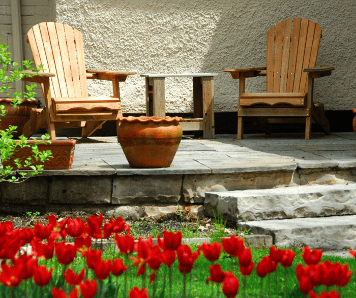 Since it'll be your space and not someone else's, feel free to plan the exact kind of patio you actually want—not the kind that might be "expected" of you or that others think should be the ideal.