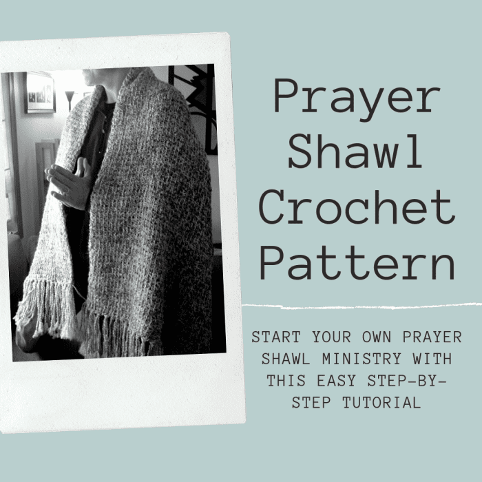 How to Crochet a Prayer Shawl: Easy Pattern - FeltMagnet