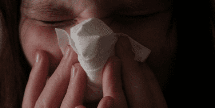 Clear mucus with the consistency of glue is normal, although excessive amounts could be due to allergies.