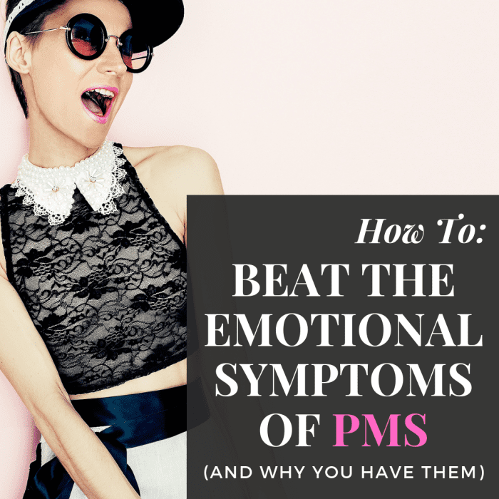 PMS can cause a variety of unpleasant emotional symptoms. Here's everything you need to know about why PMS can make you miserable and what you can do about it!