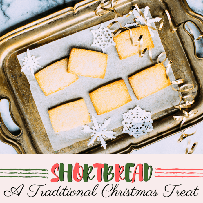 Shortbread is a simple but well-loved treat that has long been associated with Christmastime.