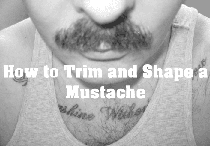 Discover grooming tips from a professional to get a neat and tidy mustache.