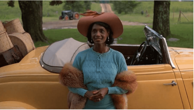 Margaret Avery portrays jazz singer Shug Avery in Steven Spielberg's The Color Purple.