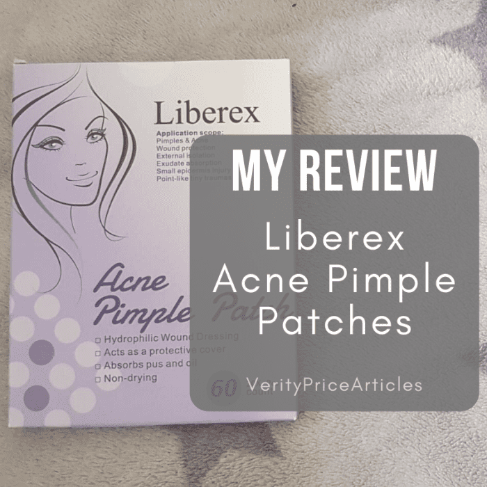 My Review of the Liberex Acne Pimple Patches