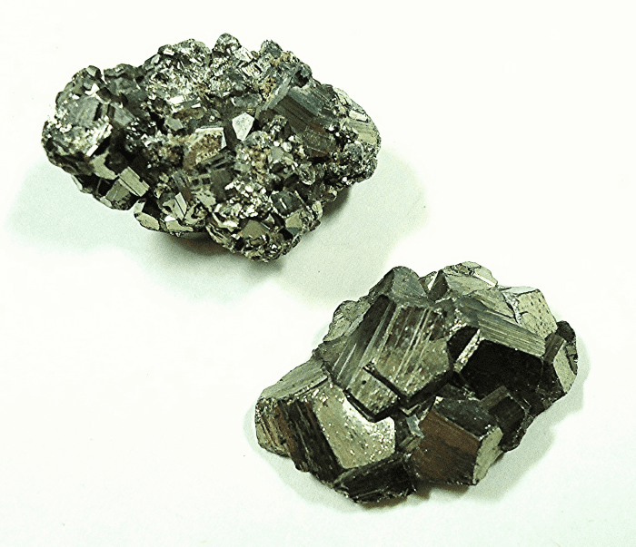 Pyrite (also known as fool's gold) is considered a lucky stone to have.