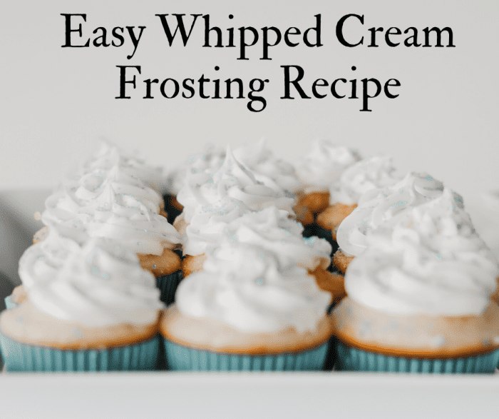 Quick and Easy Whipped Cream Frosting Recipe Delishably