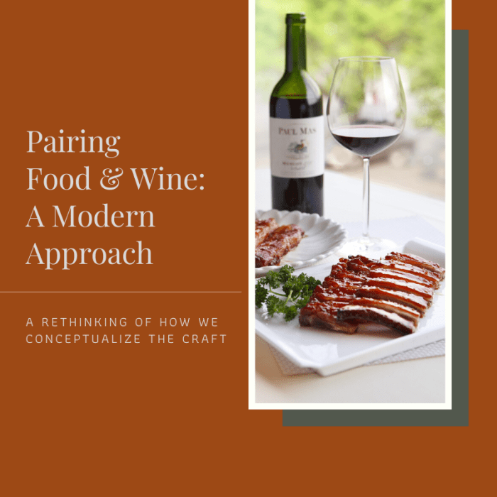 These are some of my opinions on how we should consider updating our thoughts about pairing certain wines with certain foods.