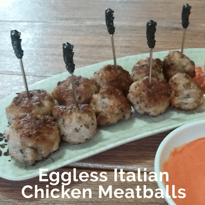 How to Cook Eggless Italian Chicken Meatballs Delishably