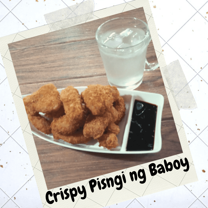 Learn how to make crispy pisngi ng baboy