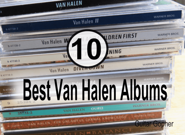 Top 10 Van Halen Albums Ranked Spinditty