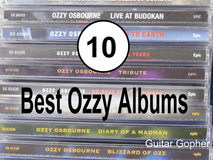 ozzy osbourne album history
