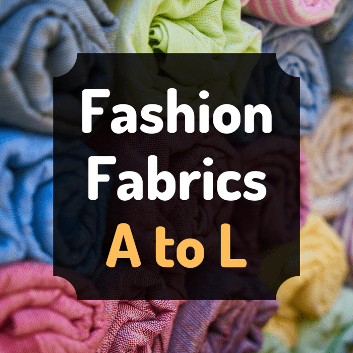 From brocade to lawn, discover some of the most common fabrics used in the fashion industry.