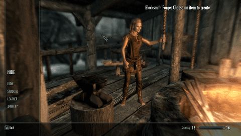 Waiting when crafting, skinning, eating, reading, chopping wood and a number of other activities can be a great way to boost immersion.