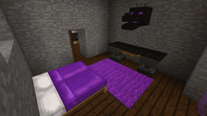 With different colored beds and carpet, bedrooms can be more personalized!