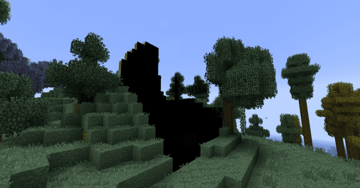 Strange chunk errors can sometimes appear when exploring new parts of the landscape. Thankfully, the player can easily fix this by reloading their world, so it ends up only being a minor annoyance.