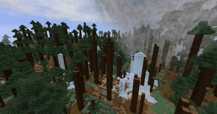 Tornadoes cannot move water source blocks about, but unfortunately liquids added by mods do not have the same protection.