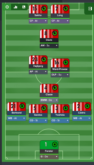 "FM17" formation