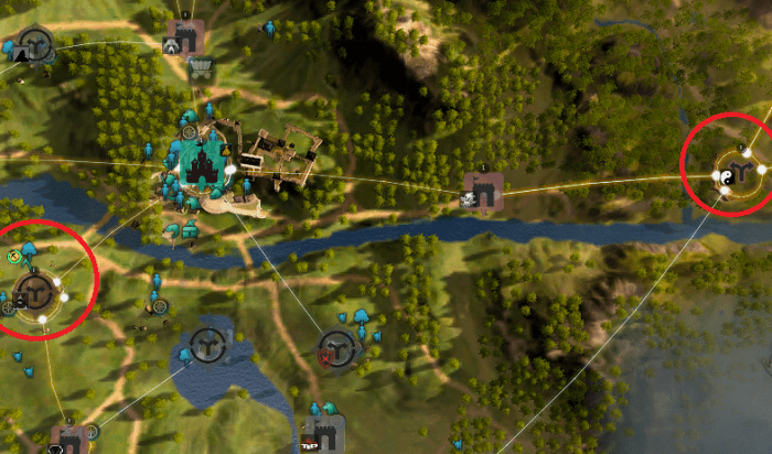 Here are the flax farm nodes at Costa farm just outside Heidel and at the Kamasylve Temple on the road to Tarif.
