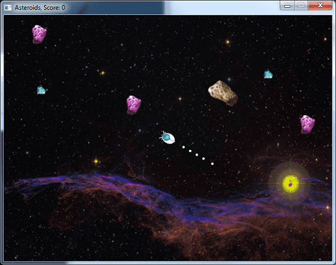 Современный взгляд на классическую игру — обновленная версия Asteroids.