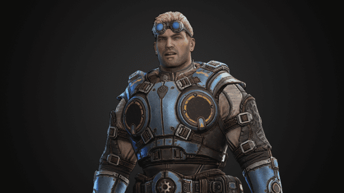 Damon Baird, the snarky lieutenant from "Gears of War 1."