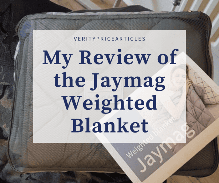 My Review of the Jaymag Weighted Blanket - Patient's Lounge