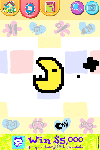 Discipline is necessary when your Tamagotchi pet misbehaves, though it won't like it!