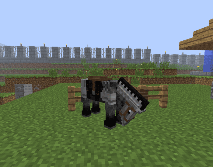 With the introduction of horses to "Minecraft," traveling the world is a lot easier!