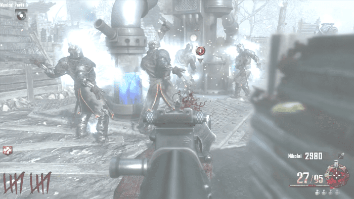 The Templar Zombies will try to take the Generator back down by attacking it.