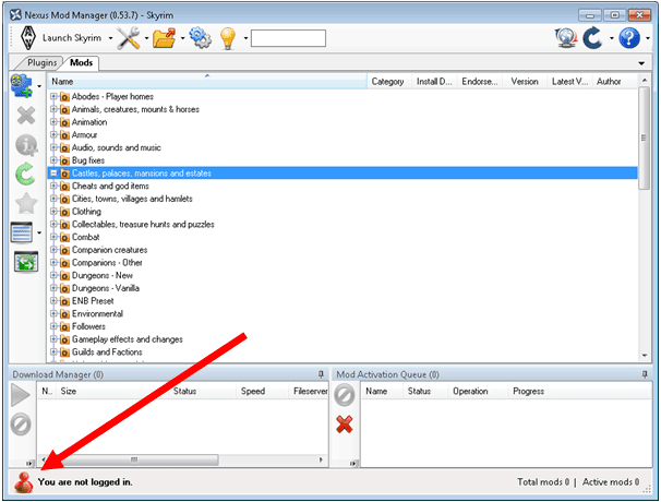 how to use nexus mod manager 2015