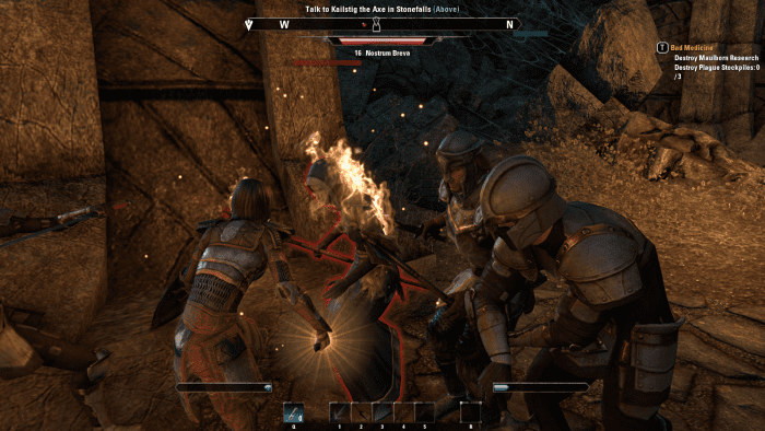 Taking on Nostrum Breva, the sick mastermind behind the events of Mad Medicine in "The Elder Scrolls Online."