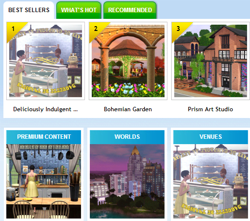 sims 3 store objects free