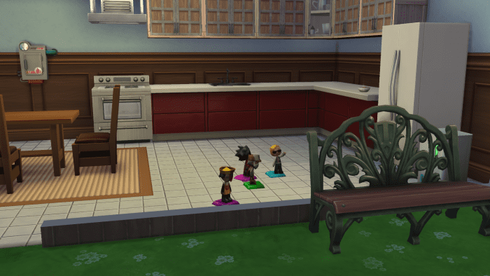 MySims Trophies in "The Sims 4." These collectibles can be found by excavating rocks and finding Mysterious Time Capsules.