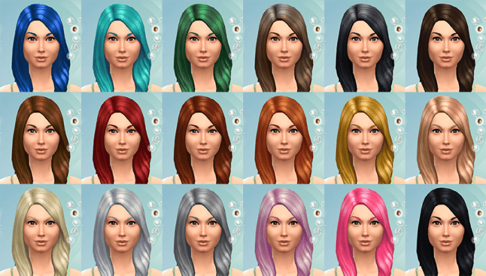 No more highlights and only basic hair colours (with a few fun exceptions like pink and green), from here on out.