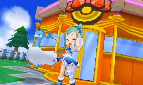 Lisia, the be-all end-all of Contest Spectaculars in Hoenn. If you enjoy Contests you'll see her a fair amount.