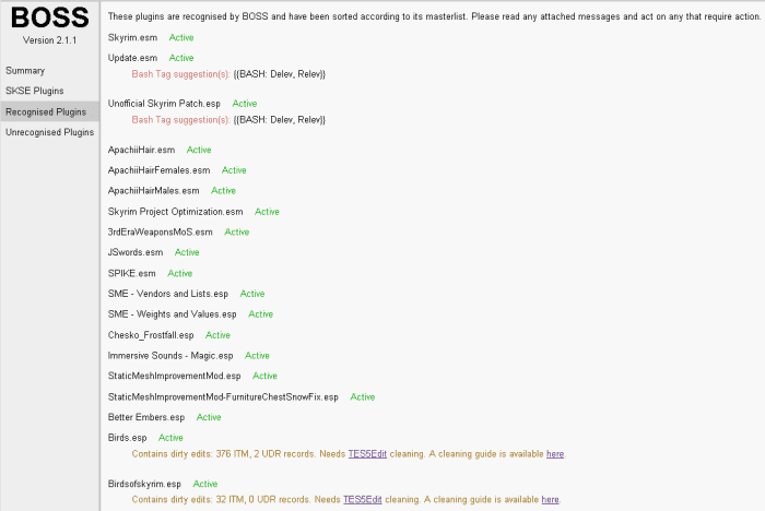 BOSS is an excellent tool that helps identify problems with Skyrim mods and also sets up a correct load order for you
