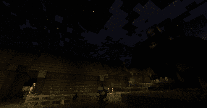 Getting caught out in the darkness is a scary experience, but the feeling of relief that players can get when seeing the lights of their home is absolutely amazing.