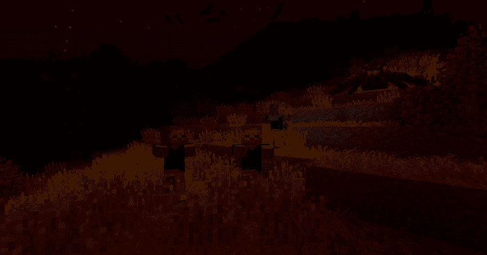 While Bloodmoons are great events, the red screen should probably be disabled if Hardcore Darkness is also being used.