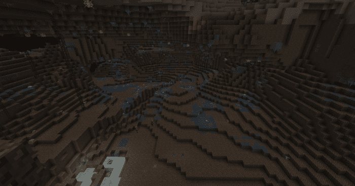 Cave worlds are a common occurrence in Mystcraft, and are perfect place for lovers of the underground to take up residence.
