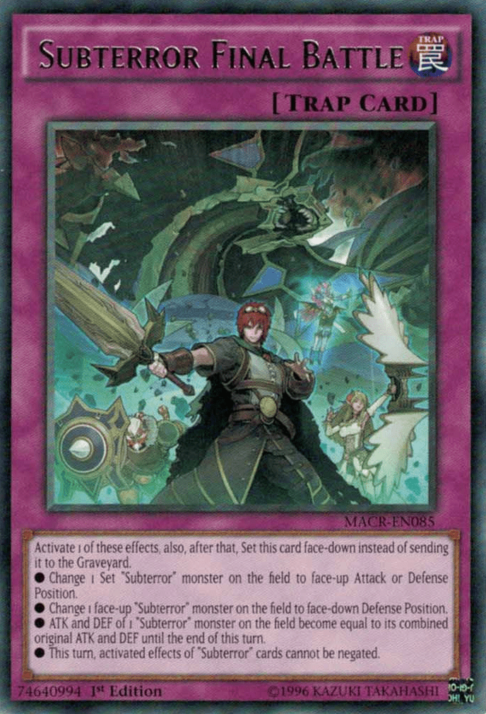 Top 10 Cards You Need for Your Subterror YuGiOh Deck HobbyLark