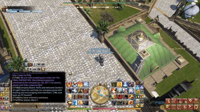 You know you've been playing too much Final Fantasy XIV when your HUD layout looks like this. Wait... What were we talking about again?