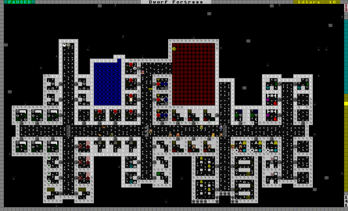 dwarf fortress dormitory